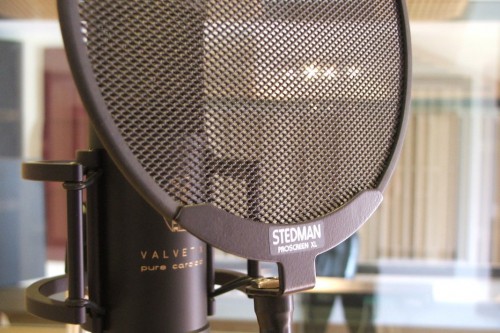 Voice over showreel professional microphone